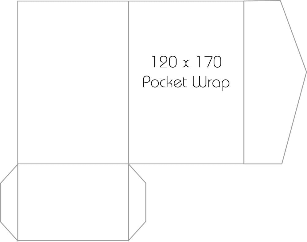 120 x 170 Pocket Wrap - Crystal