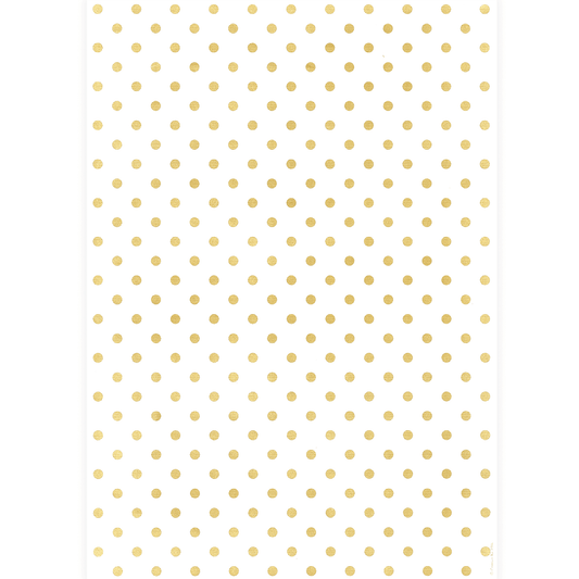 Cristina Re - Classic Polka Linen paper 50 pack