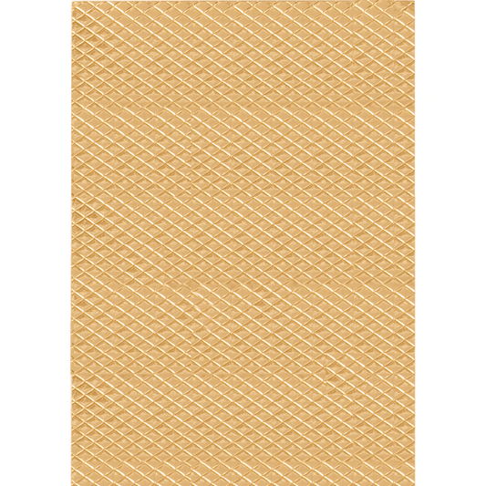 Gold Diamond Embossed Paper - Bulk pack 50 sheets