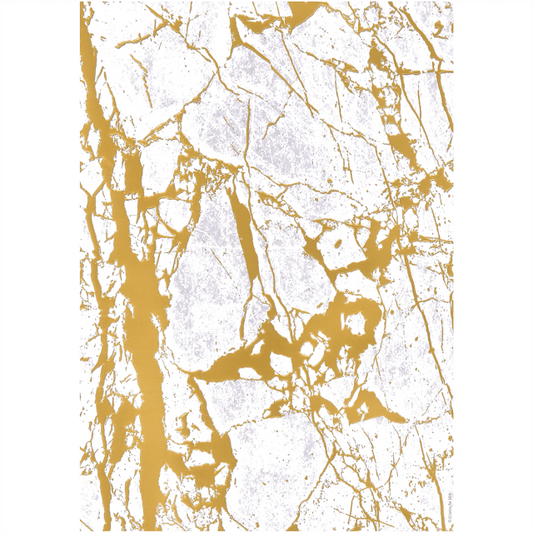 Crystalline Gold Embossed paper - 50 pack